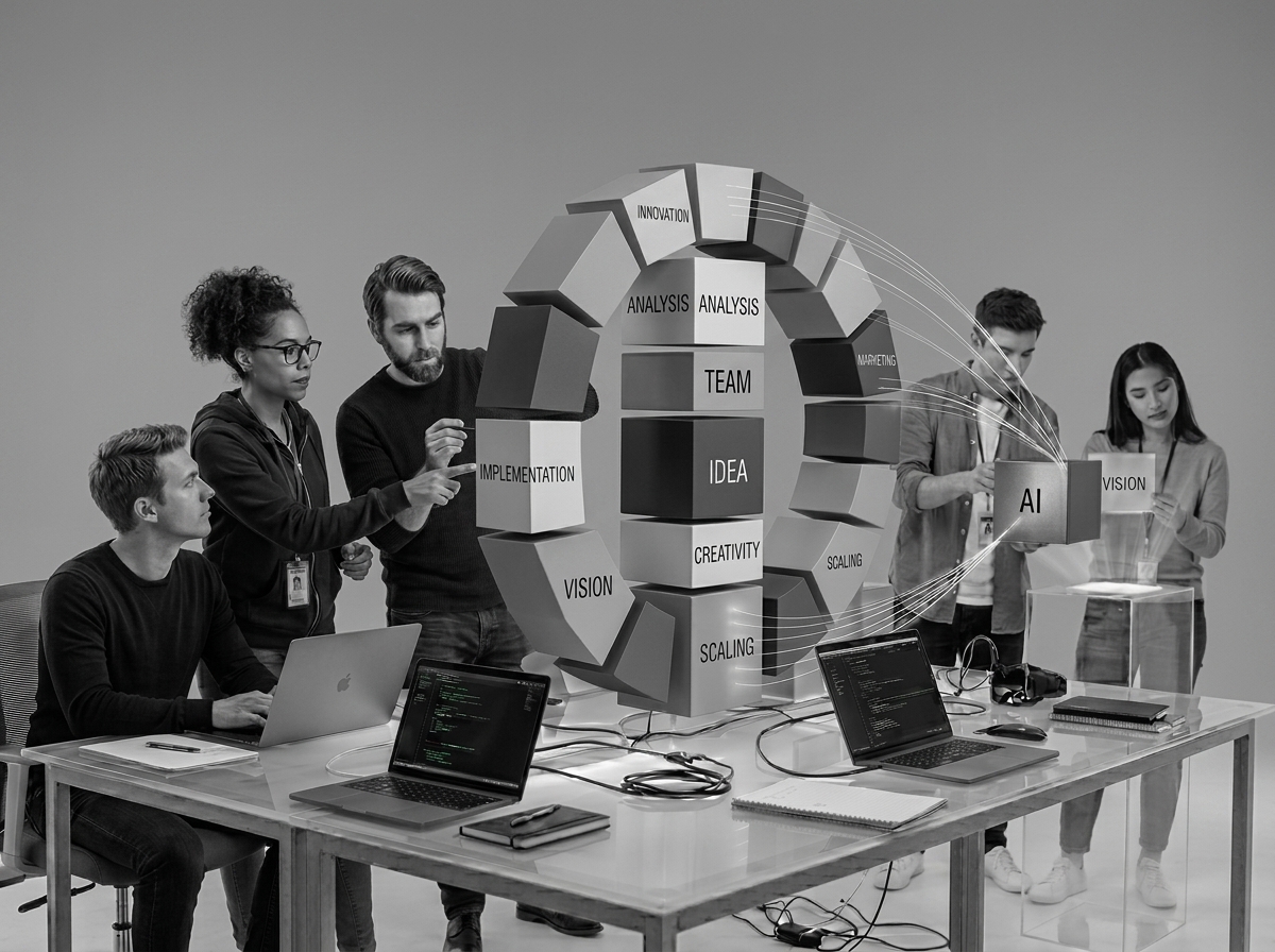 Vantage Labs team collaborating