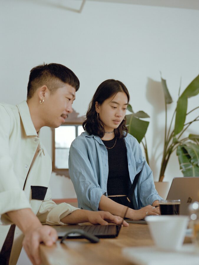 People working together